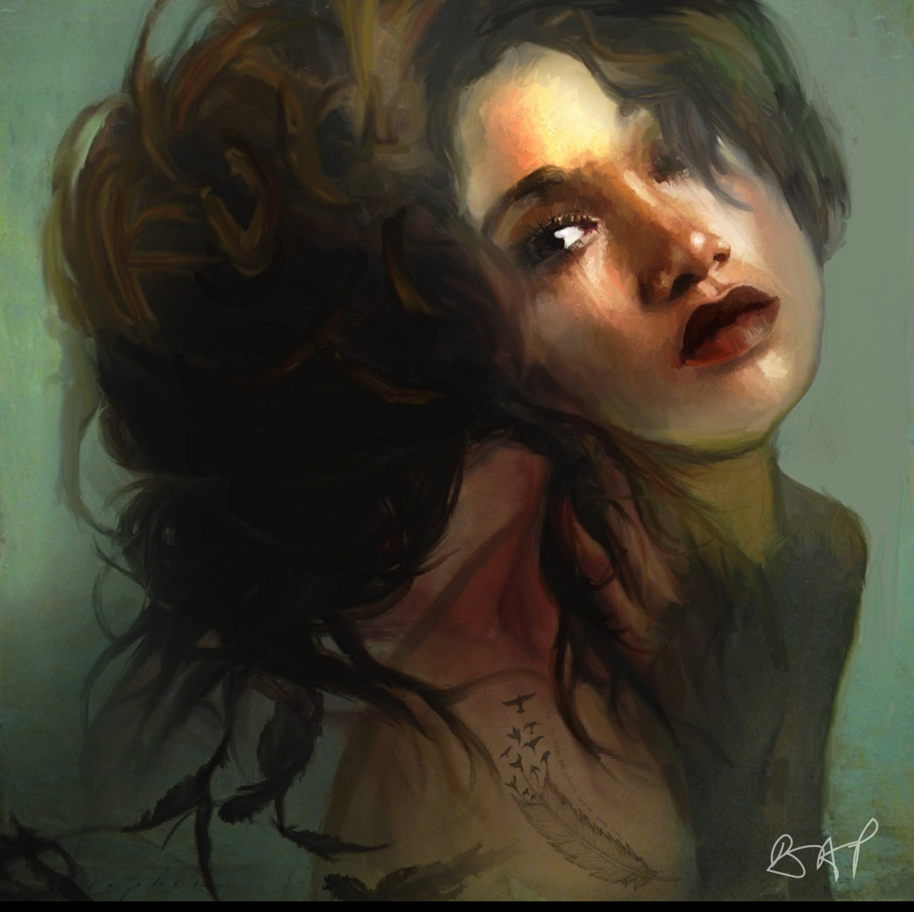 Commissioned Digital Paintings-Portrait