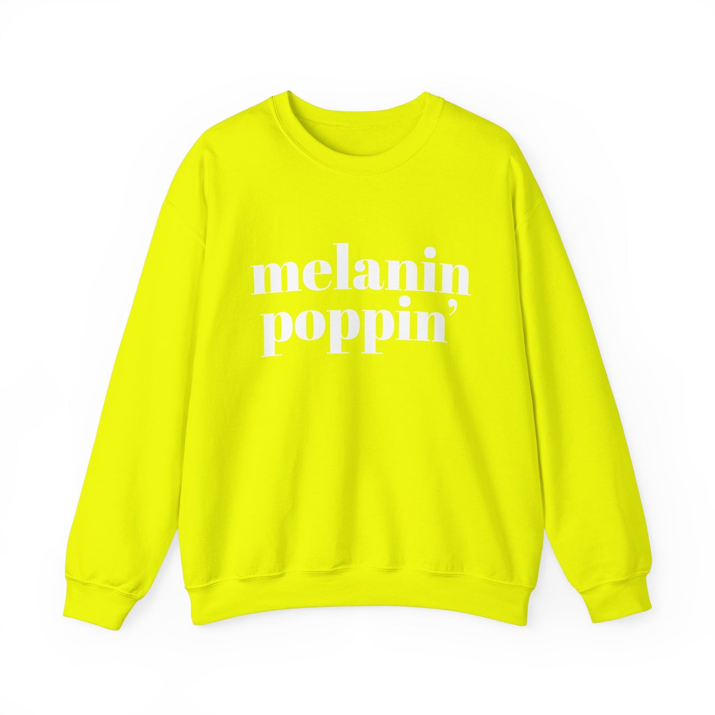 Melanin Poppin' Unisex Heavy Blend™ Crewneck Sweatshirt