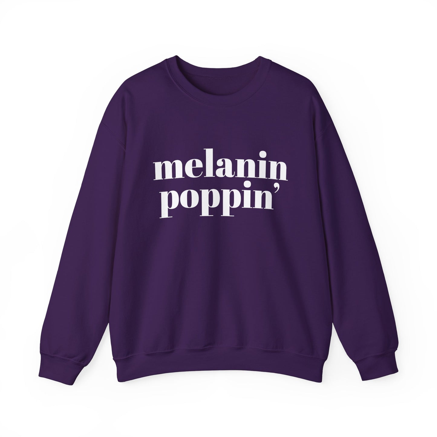 Melanin Poppin' Unisex Heavy Blend™ Crewneck Sweatshirt