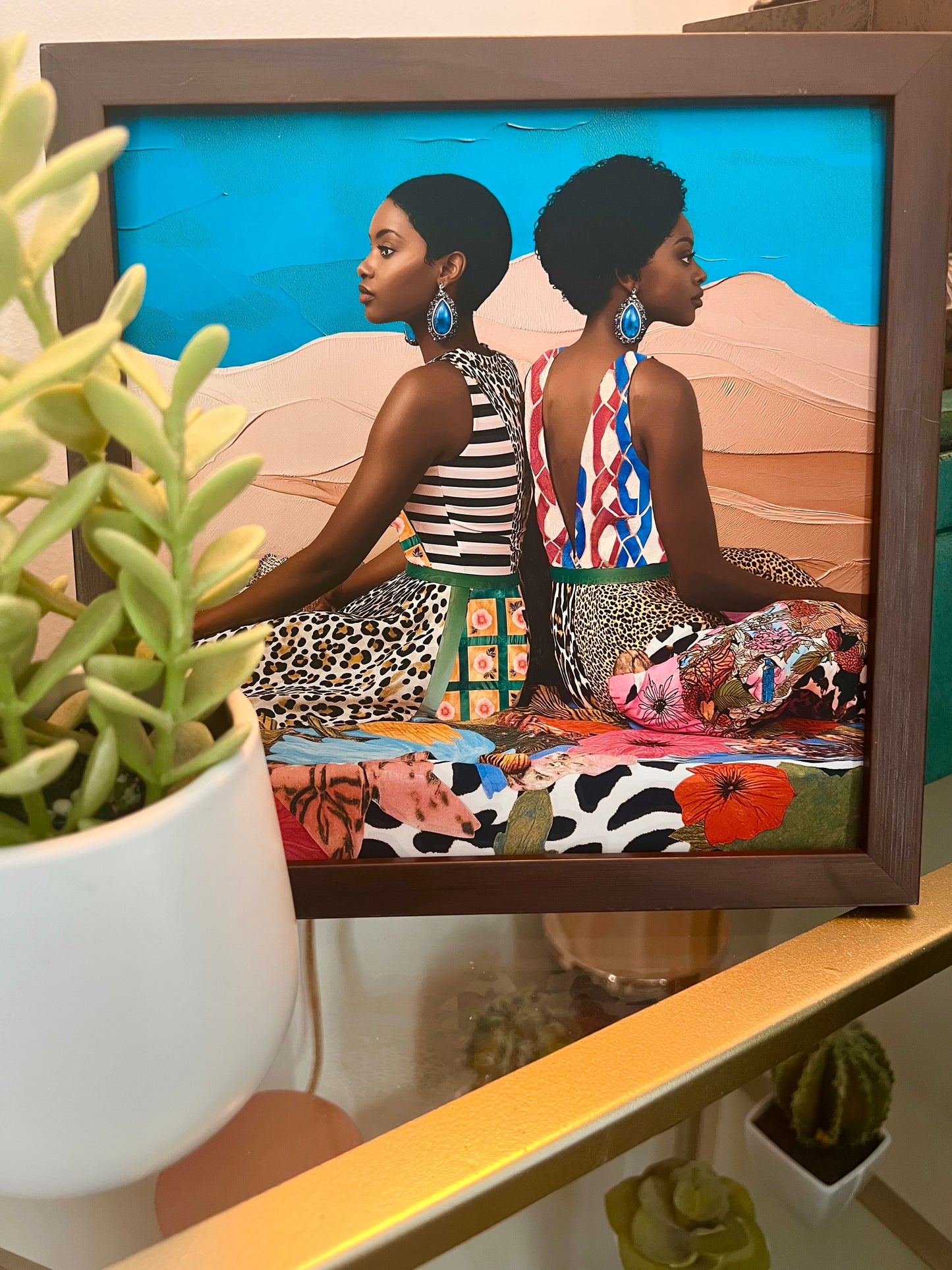 Where Boundaries Lie-Art Print Celebrating Sisterhood