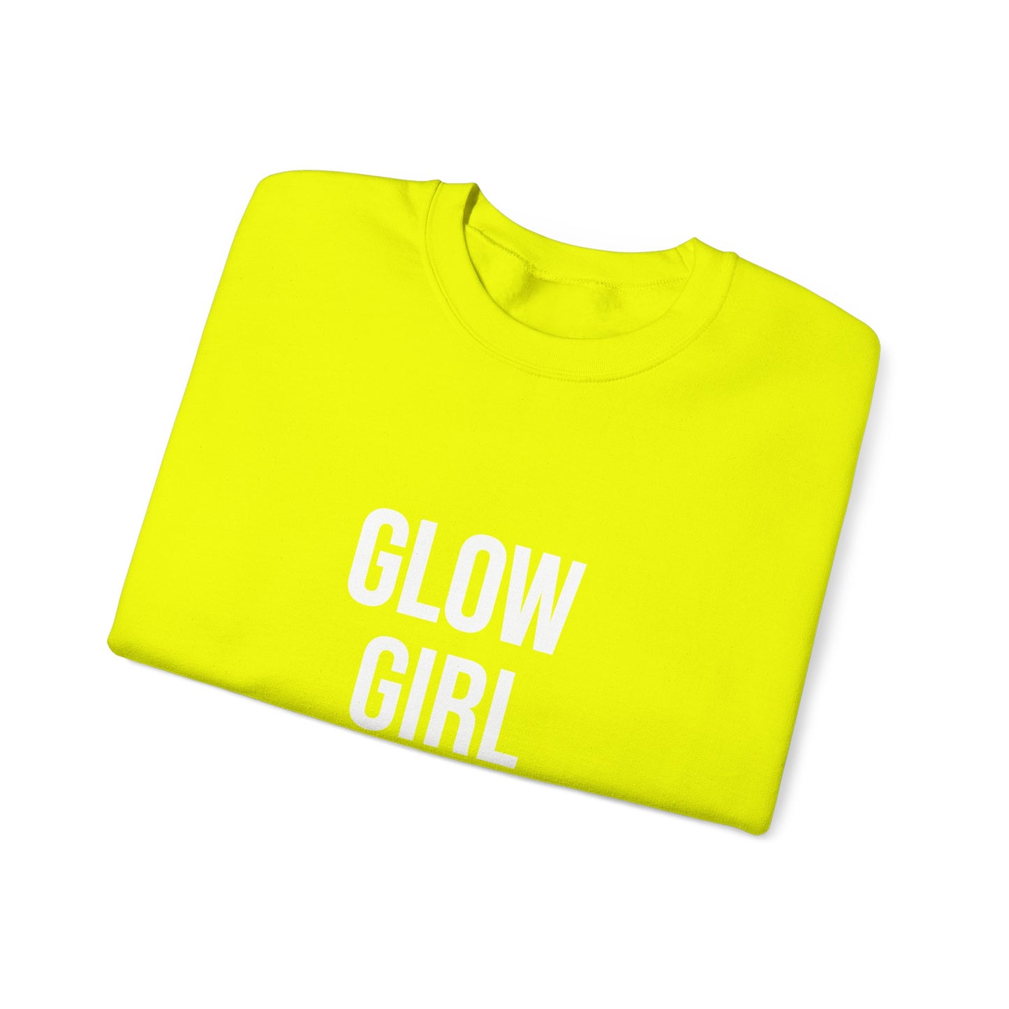 Glow Girl Sweatshirt-Unisex Heavy Blend™ Crewneck Sweatshirt