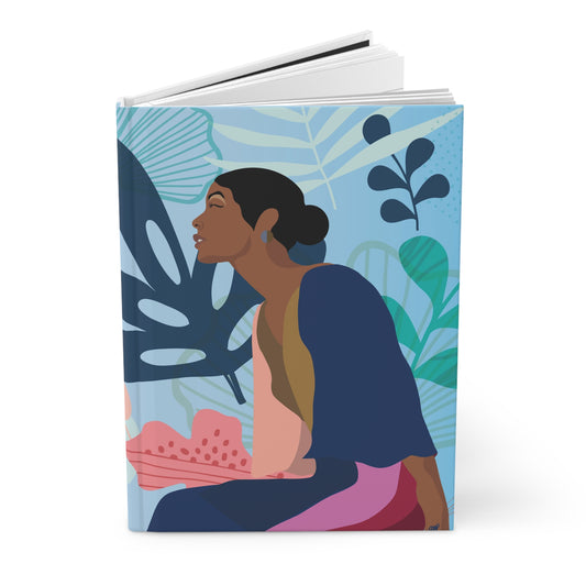 Reverie in the Garden-Hardcover Journal Matte