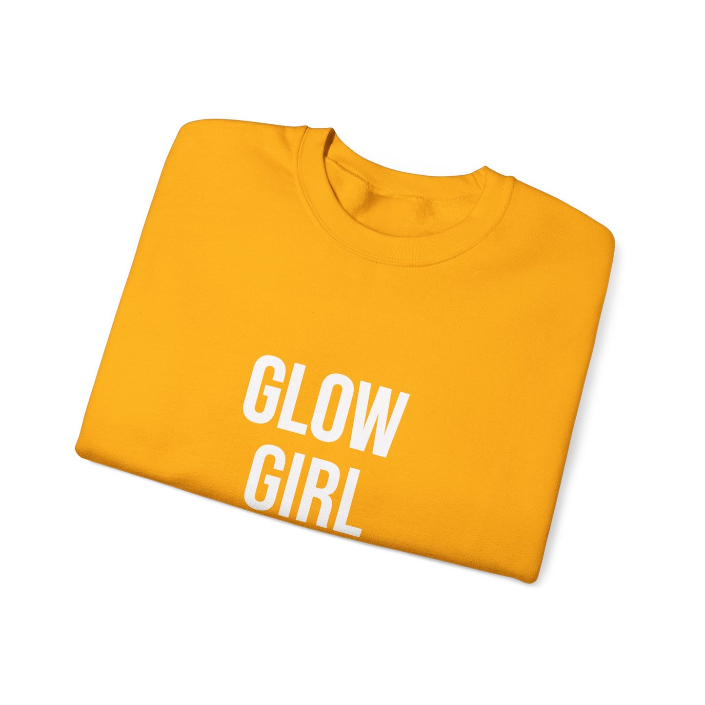 Glow Girl Sweatshirt-Unisex Heavy Blend™ Crewneck Sweatshirt