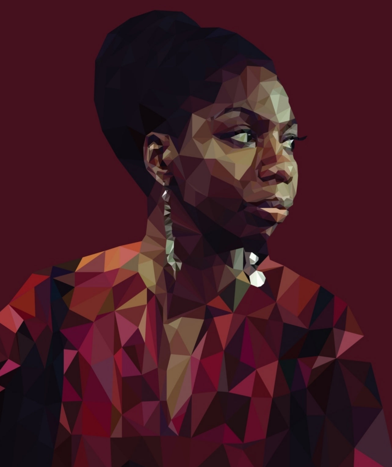 Nina Simone-Poly Portait