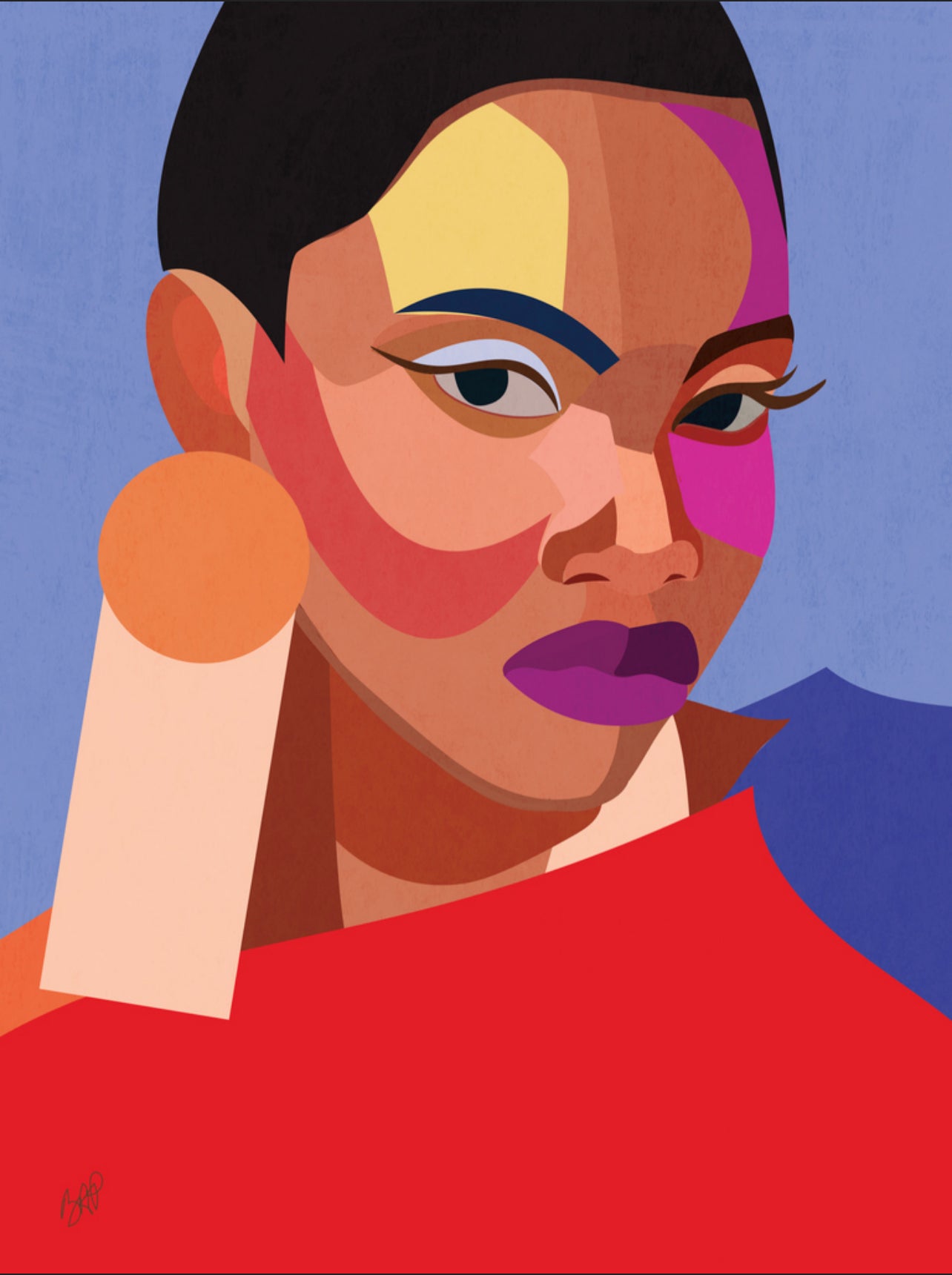 "She Be’ - Statement Art for Celebrating Women’s Multifaceted Power"