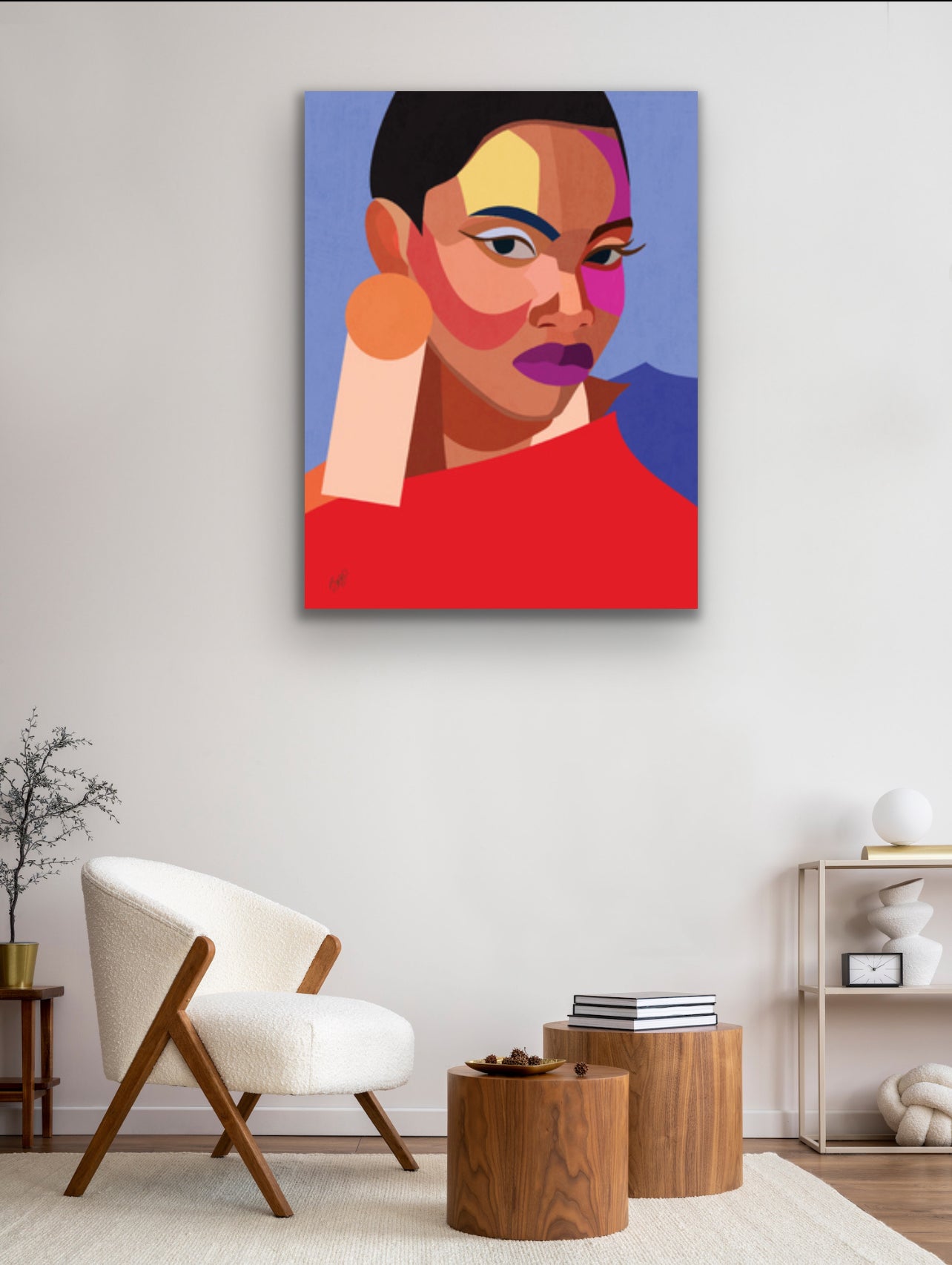 "She Be’ - Statement Art for Celebrating Women’s Multifaceted Power"