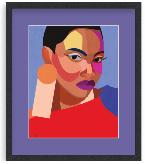 "She Be’ - Statement Art for Celebrating Women’s Multifaceted Power"